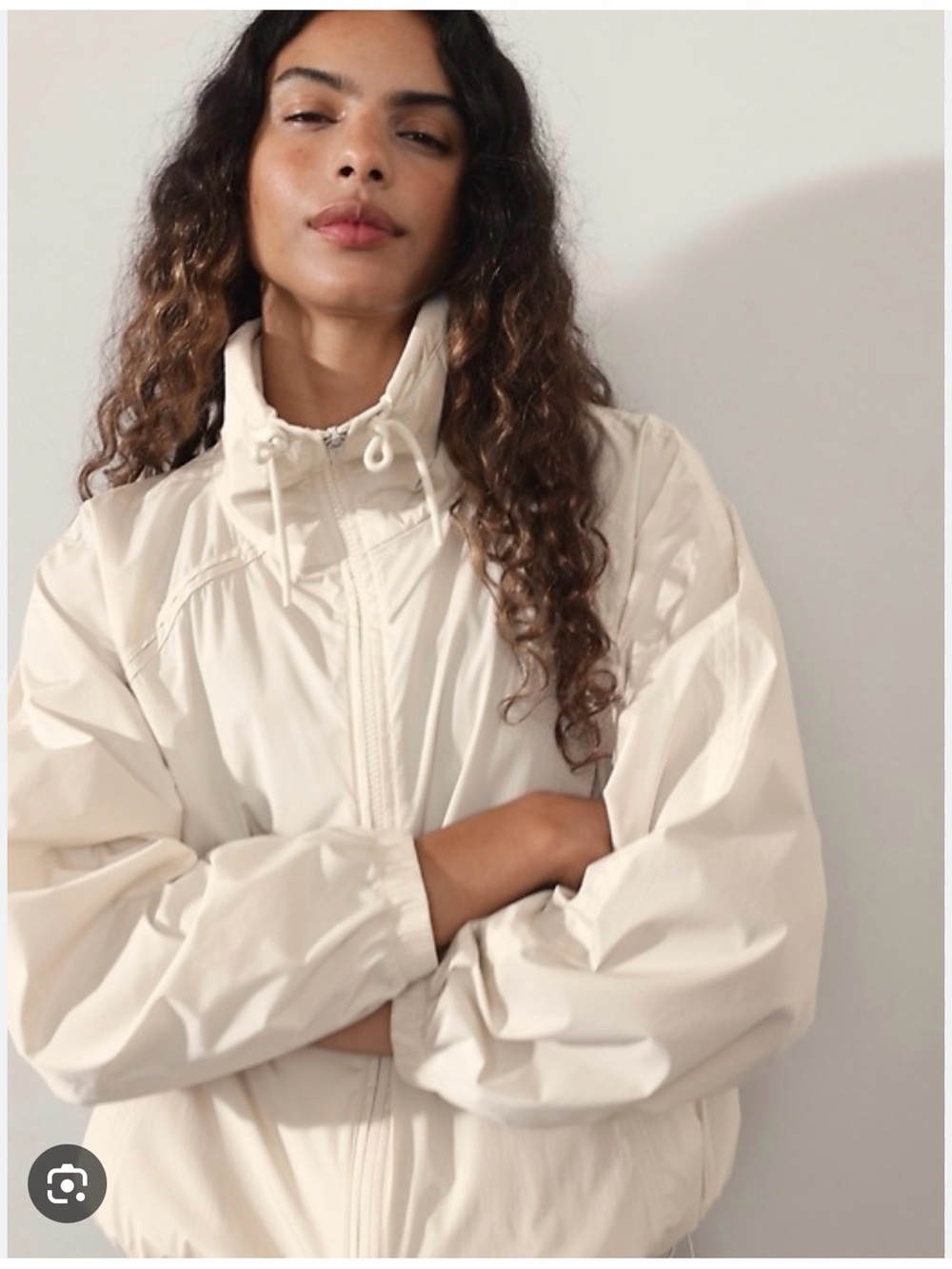 Athleta Rise Jacket in Bone
